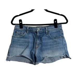 7 For All Mankind Shorts Midrise Cutoff Frayed Hem